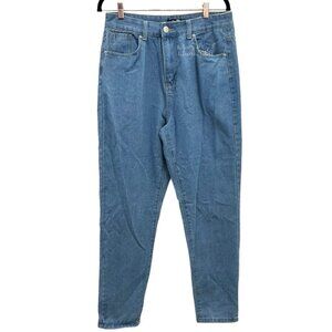 Boohoo Blue Light Blue Relaxed Fit Jeans Size 29